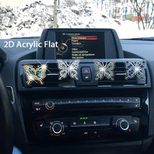 Load image into Gallery viewer, 4pc Flower Animal DIY Diamond Painting Car Air Vent Clip Air Freshener for Adult
