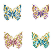 Load image into Gallery viewer, 4pc Flower Animal DIY Diamond Painting Car Air Vent Clip Air Freshener for Adult
