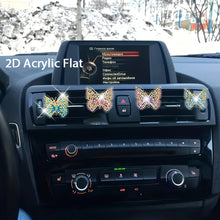 Load image into Gallery viewer, 4pc Flower Animal DIY Diamond Painting Car Air Vent Clip Air Freshener for Adult
