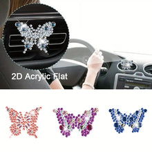 Load image into Gallery viewer, 4pc Flower Animal DIY Diamond Painting Car Air Vent Clip Air Freshener for Adult
