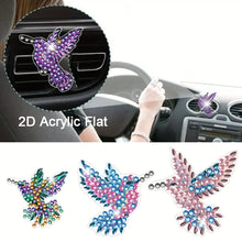 Load image into Gallery viewer, 4pc Flower Animal DIY Diamond Painting Car Air Vent Clip Air Freshener for Adult
