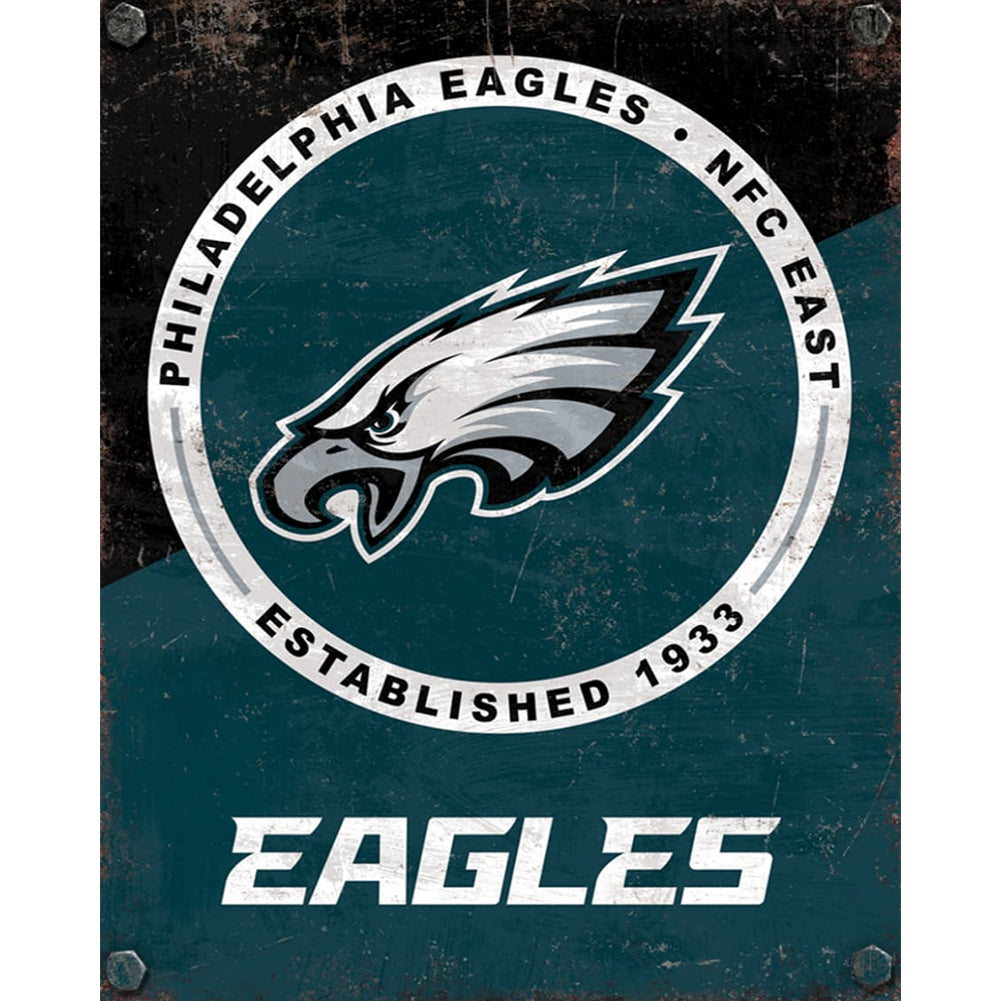 Diamond Painting - Full Round - Philadelphia Eagles (40*50CM)