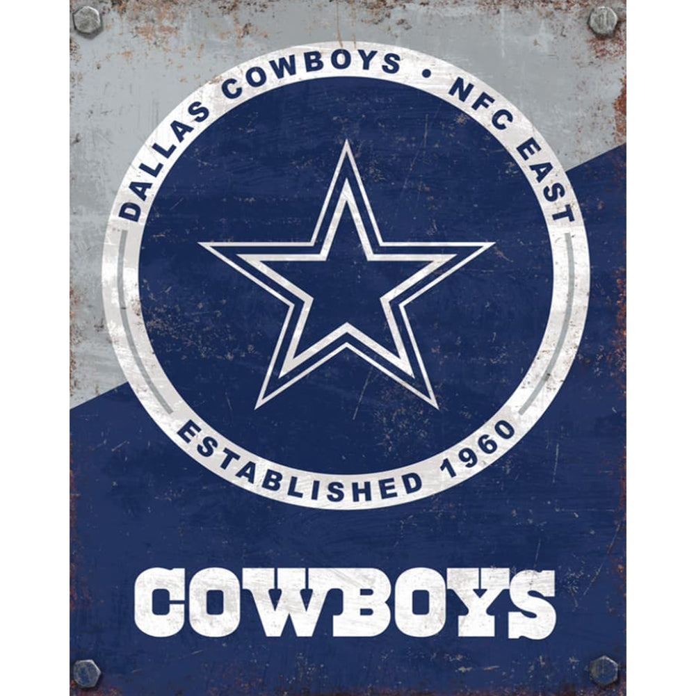 Diamond Painting - Full Round - Dallas Cowboys (40*50CM)