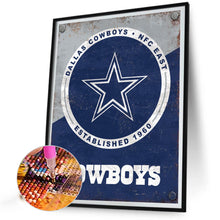 Load image into Gallery viewer, Diamond Painting - Full Round - Dallas Cowboys (40*50CM)
