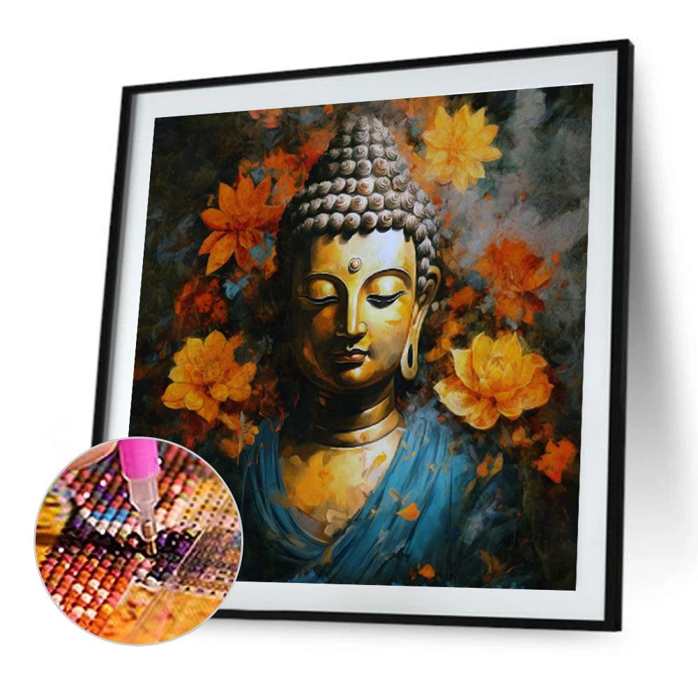 Diamond Painting - Full Round - Buddha (40*40CM)