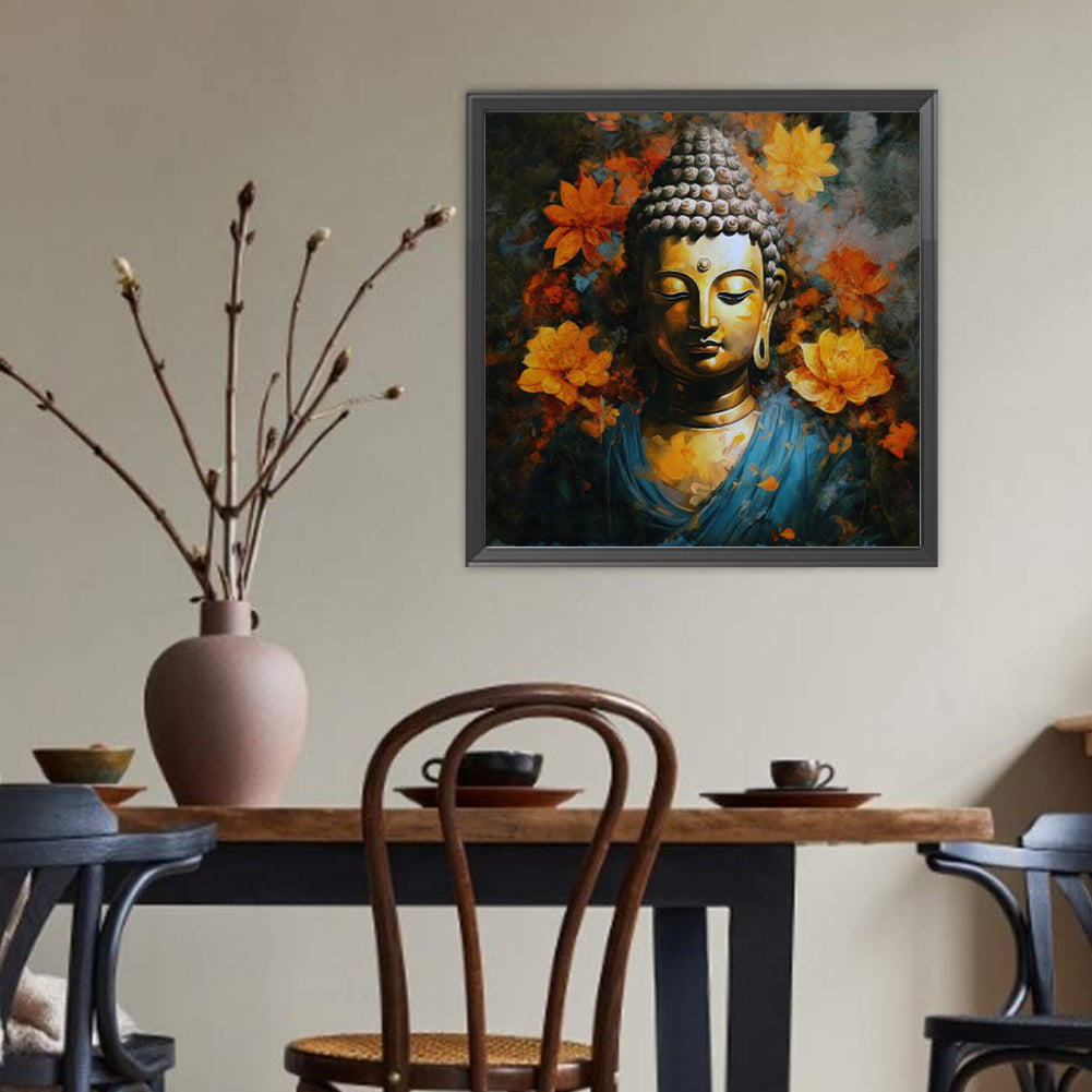 Diamond Painting - Full Round - Buddha (40*40CM)