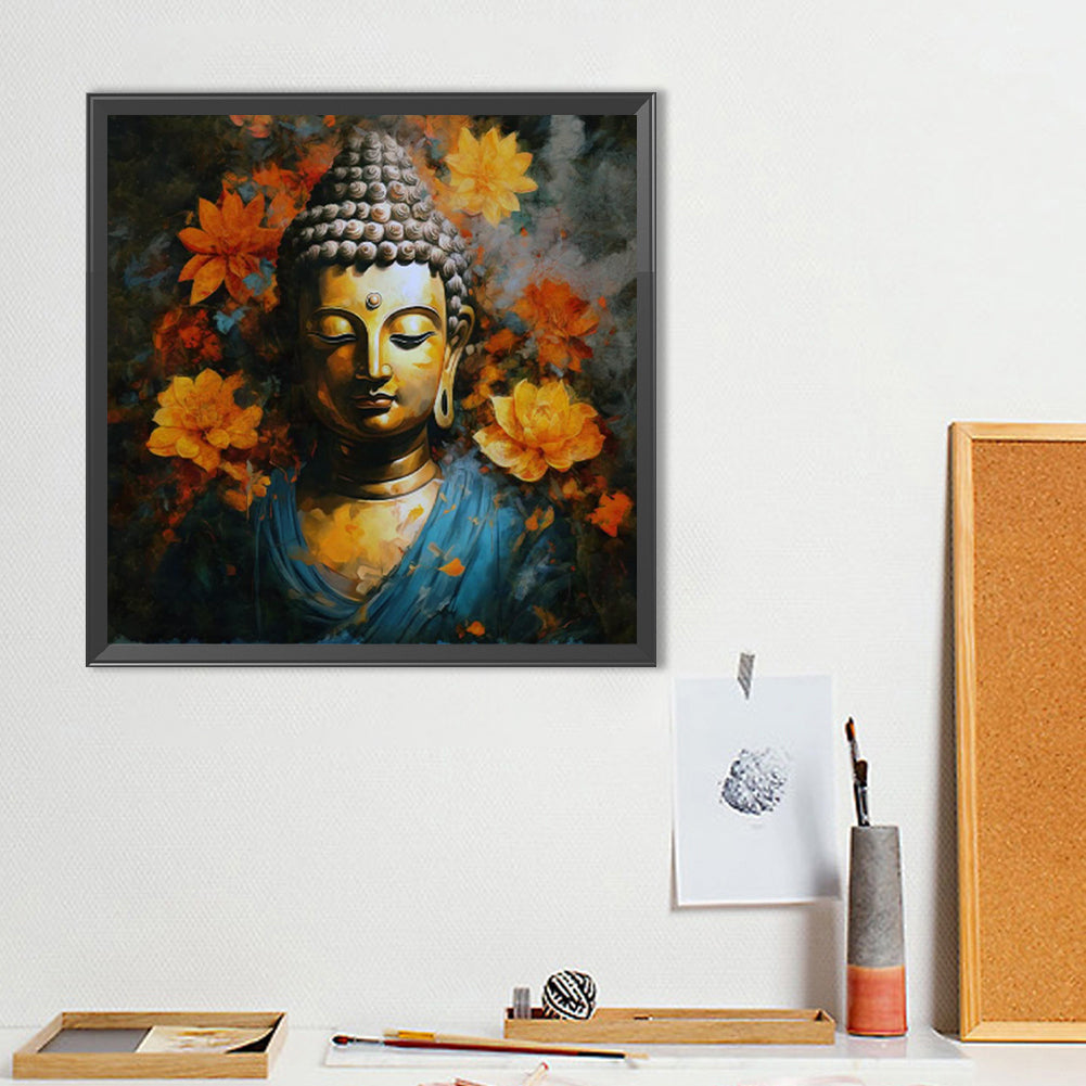 Diamond Painting - Full Round - Buddha (40*40CM)