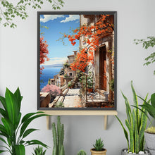 Load image into Gallery viewer, Diamond Painting - Full Square - Seaside House (40*40CM)
