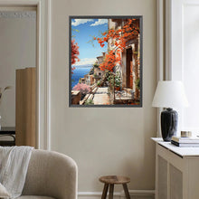 Load image into Gallery viewer, Diamond Painting - Full Square - Seaside House (40*40CM)
