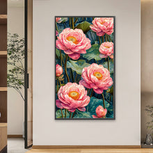Load image into Gallery viewer, Diamond Painting - Full Square - Lotus (40*70CM)

