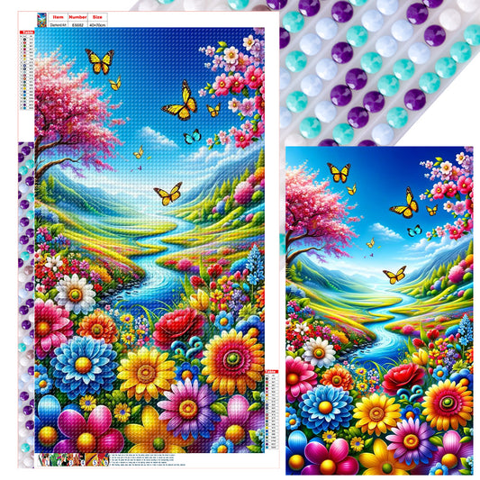 Diamond Painting - Full Round - Mountain Scenery (40*70CM)