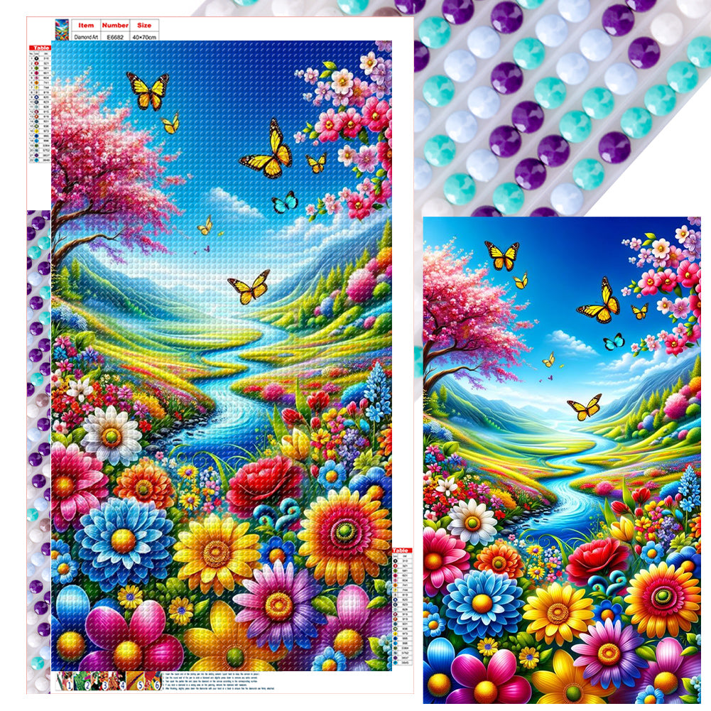 Diamond Painting - Full Round - Mountain Scenery (40*70CM)