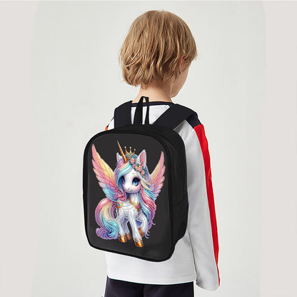 Mermaid Special Shape Diamond Art School Bag Diamond Art Knapsack for Art Crafts