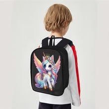 Load image into Gallery viewer, Mermaid Special Shape Diamond Art School Bag Diamond Art Knapsack for Art Crafts
