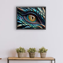 Load image into Gallery viewer, Diamond Painting - Full Round - Dragon Eyes (40*30CM)
