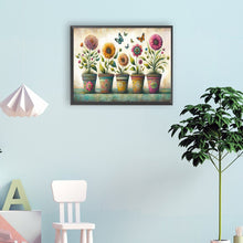 Load image into Gallery viewer, Diamond Painting - Full Round - Garden Flower Pot (40*30CM)
