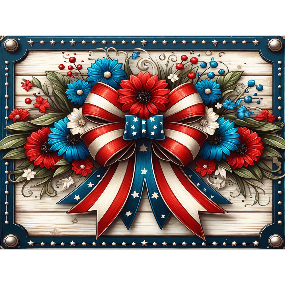 Diamond Painting - Full Round - Flower Bow (40*30CM)