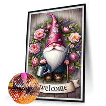 Load image into Gallery viewer, Diamond Painting - Full Round - Garden Gnome (30*45CM)
