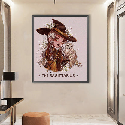 Diamond Painting - Full Square - Sagittarius Witch (50*60CM)