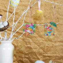 Load image into Gallery viewer, 6Pcs Double Sided Special Shaped Beautiful Pattern Full Drill Keyring for Adults
