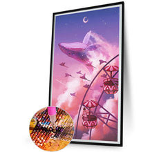 Load image into Gallery viewer, Diamond Painting - Full Round - Pink Whale (30*50CM)
