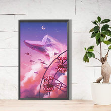 Load image into Gallery viewer, Diamond Painting - Full Round - Pink Whale (30*50CM)
