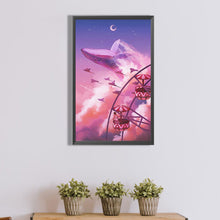 Load image into Gallery viewer, Diamond Painting - Full Round - Pink Whale (30*50CM)

