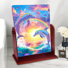 Load image into Gallery viewer, Animals Special Shape 5D DIY Diamond Art Tabletop Decor Bedroom Table Wall Decor
