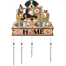 Load image into Gallery viewer, 5D DIY Diamond Painting Water Feeder Diamond Art Dog Bowl for Small Medium Pets
