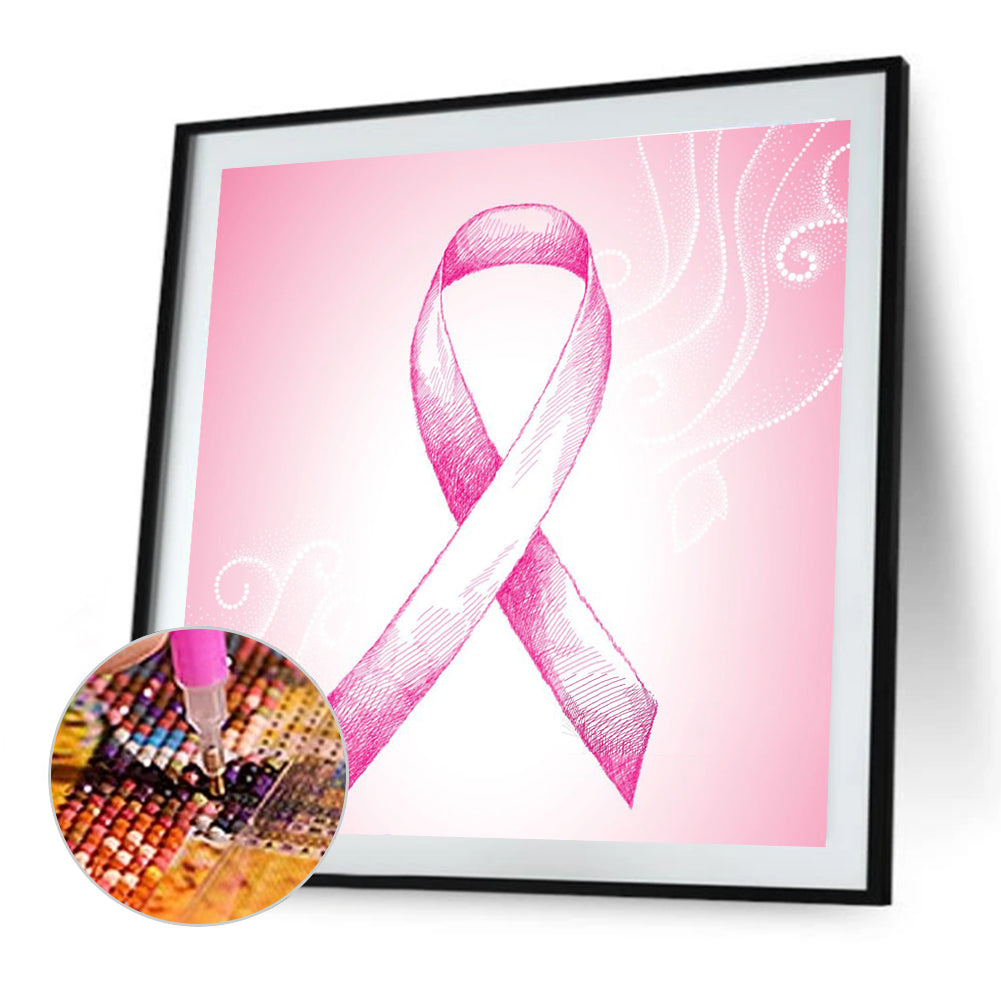 Diamond Painting - Full Round - International Breast Cancer Awareness Month (40*40CM)