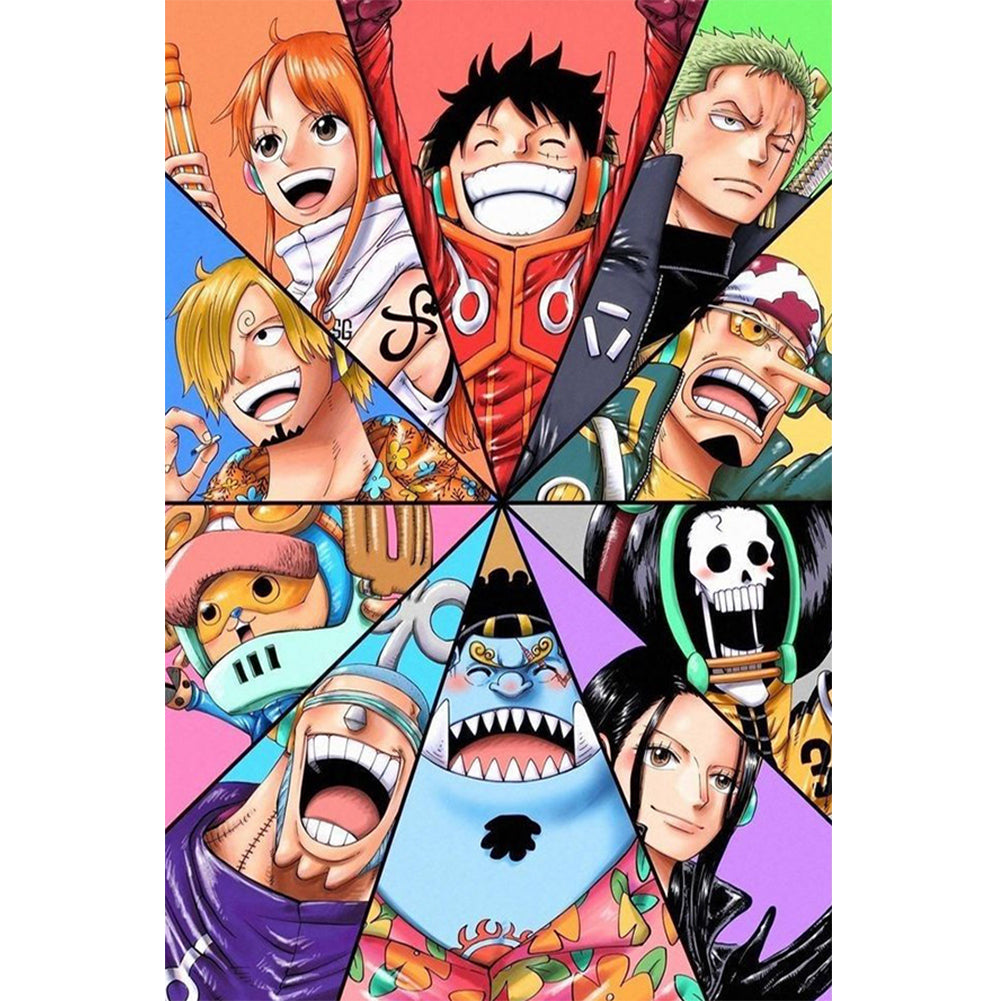 Diamond Painting - Full Round - Straw Hat Pirates (40*60CM)