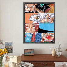 Load image into Gallery viewer, Diamond Painting - Full Round - One Piece New Four Emperors (40*50CM)
