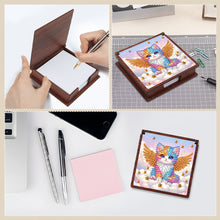 Load image into Gallery viewer, Wooden 5D Diamond Painting Kit Note Box with 160 Sheets Diamond Art Notepad Box
