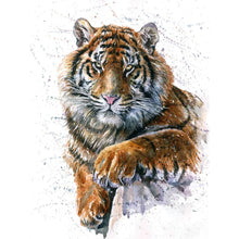 Load image into Gallery viewer, Diamond Painting - Full Square - Tiger (30*40CM)
