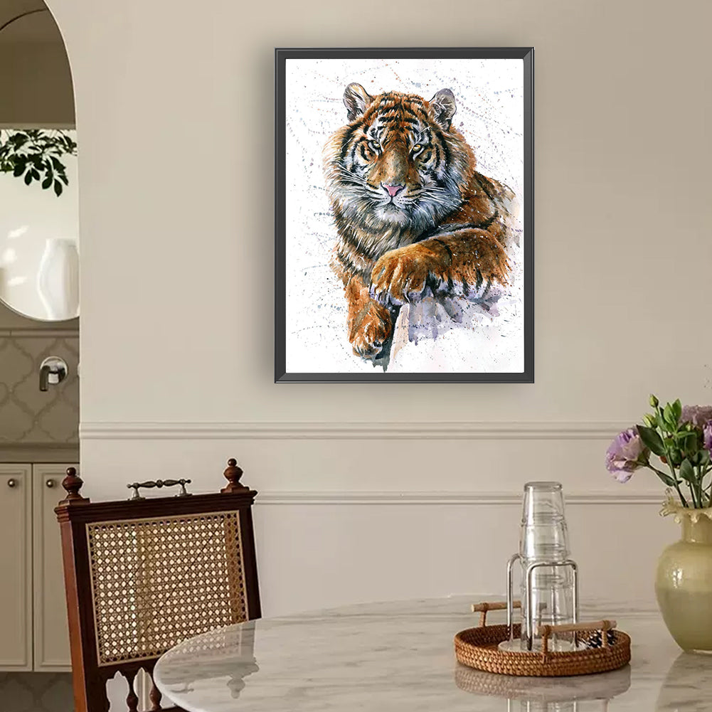 Diamond Painting - Full Square - Tiger (30*40CM)