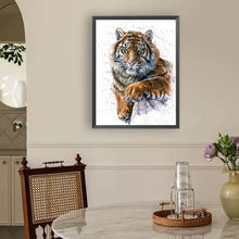 Load image into Gallery viewer, Diamond Painting - Full Square - Tiger (30*40CM)
