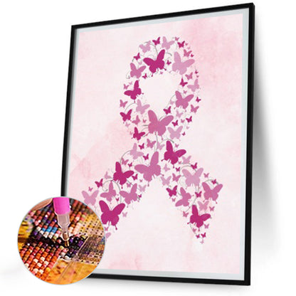 Diamond Painting - Full Square - International Breast Cancer Awareness Month (30*40CM)