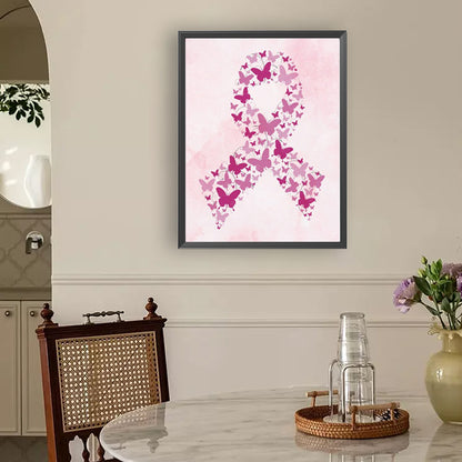 Diamond Painting - Full Square - International Breast Cancer Awareness Month (30*40CM)