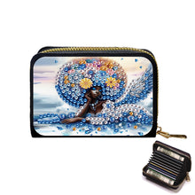 Load image into Gallery viewer, 5D DIY Diamond Painting Wallet Diamond Painting Card Holder Coin Purse DIY Craft
