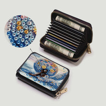 Load image into Gallery viewer, 5D DIY Diamond Painting Wallet Diamond Painting Card Holder Coin Purse DIY Craft
