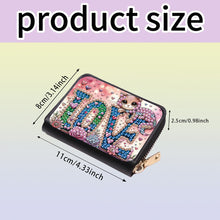 Load image into Gallery viewer, 5D DIY Diamond Painting Wallet Diamond Painting Card Holder Coin Purse DIY Craft
