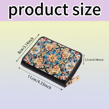 Load image into Gallery viewer, 5D DIY Diamond Painting Wallet Diamond Painting Card Holder Coin Purse DIY Craft

