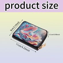 Load image into Gallery viewer, 5D DIY Diamond Painting Wallet Diamond Painting Card Holder Coin Purse DIY Craft
