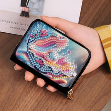 Load image into Gallery viewer, 5D DIY Diamond Painting Wallet Diamond Painting Card Holder Coin Purse DIY Craft
