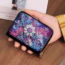Load image into Gallery viewer, 5D DIY Diamond Painting Wallet Diamond Painting Card Holder Coin Purse DIY Craft
