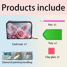 Load image into Gallery viewer, 5D DIY Diamond Painting Wallet Diamond Painting Card Holder Coin Purse DIY Craft
