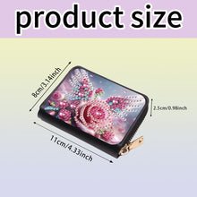 Load image into Gallery viewer, 5D DIY Diamond Painting Wallet Diamond Painting Card Holder Coin Purse DIY Craft
