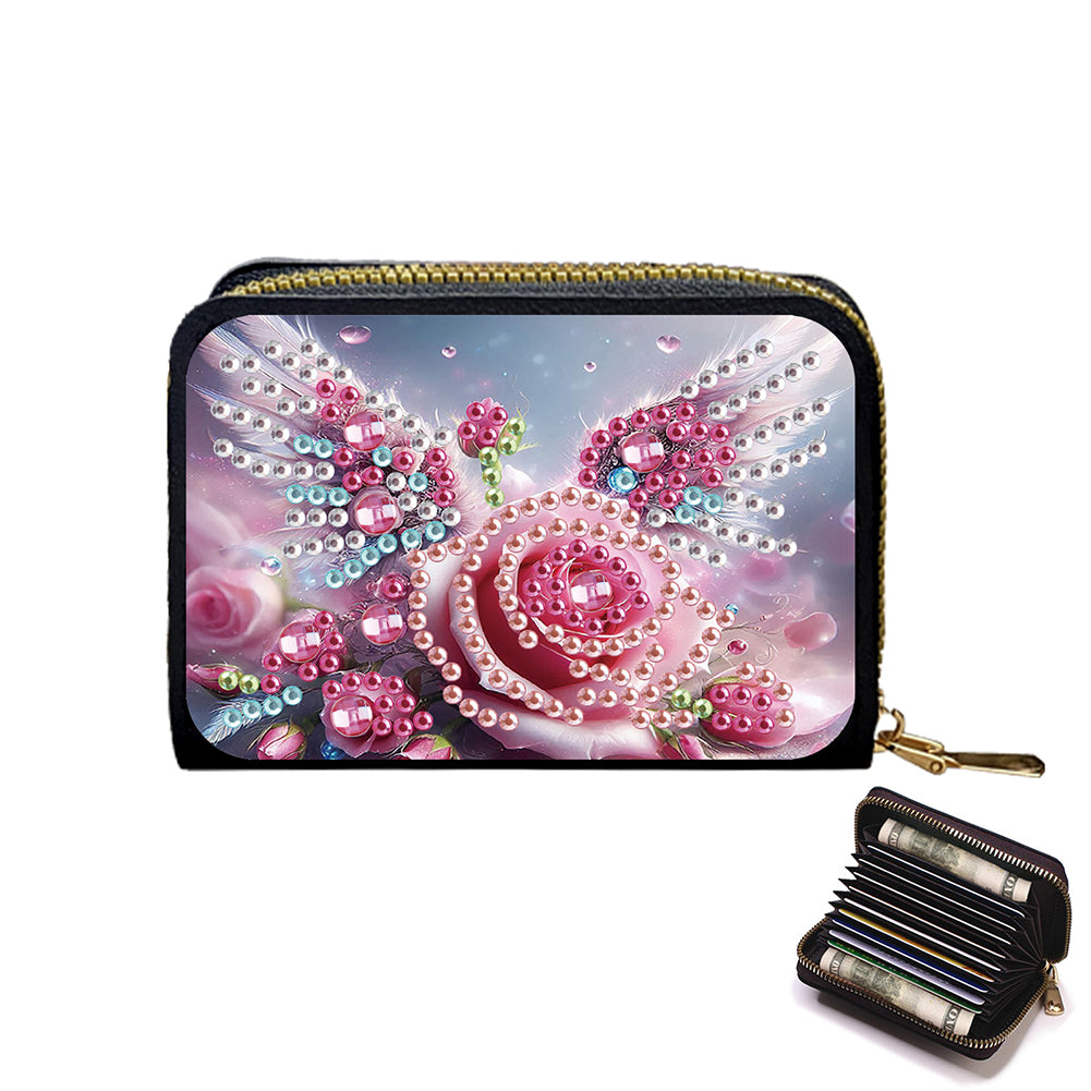 5D DIY Diamond Painting Wallet Diamond Painting Card Holder Coin Purse DIY Craft