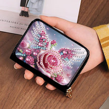 Load image into Gallery viewer, 5D DIY Diamond Painting Wallet Diamond Painting Card Holder Coin Purse DIY Craft
