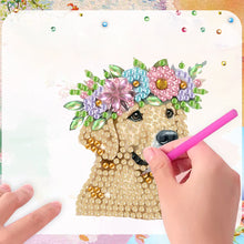 Load image into Gallery viewer, 6 Pieces/set Animal Cake DIY Diamond Painting Magnets Refrigerator Fridge Magnet
